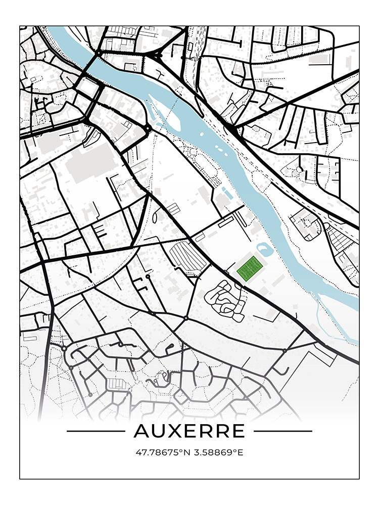 Stadion Poster Auxerre