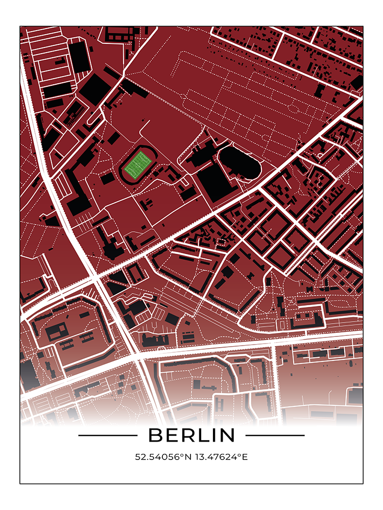 Stadion Poster Berlin - Sportforum Hohenschönhausen