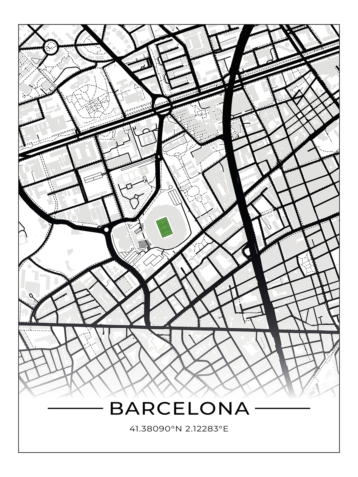 Stadion Poster Barcelona - Camp Nou