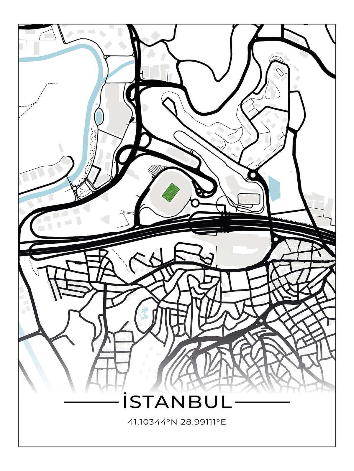 Stadion Poster Istanbul - Gala