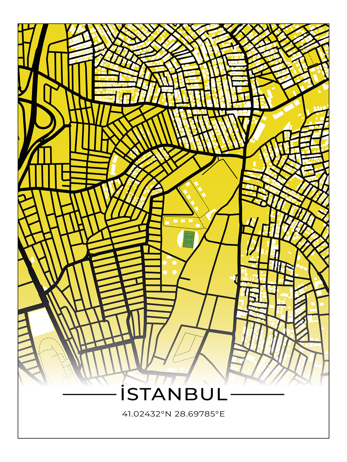 Stadion Poster Istanbul - Necmi̇ Kadioğlu Sports Complex