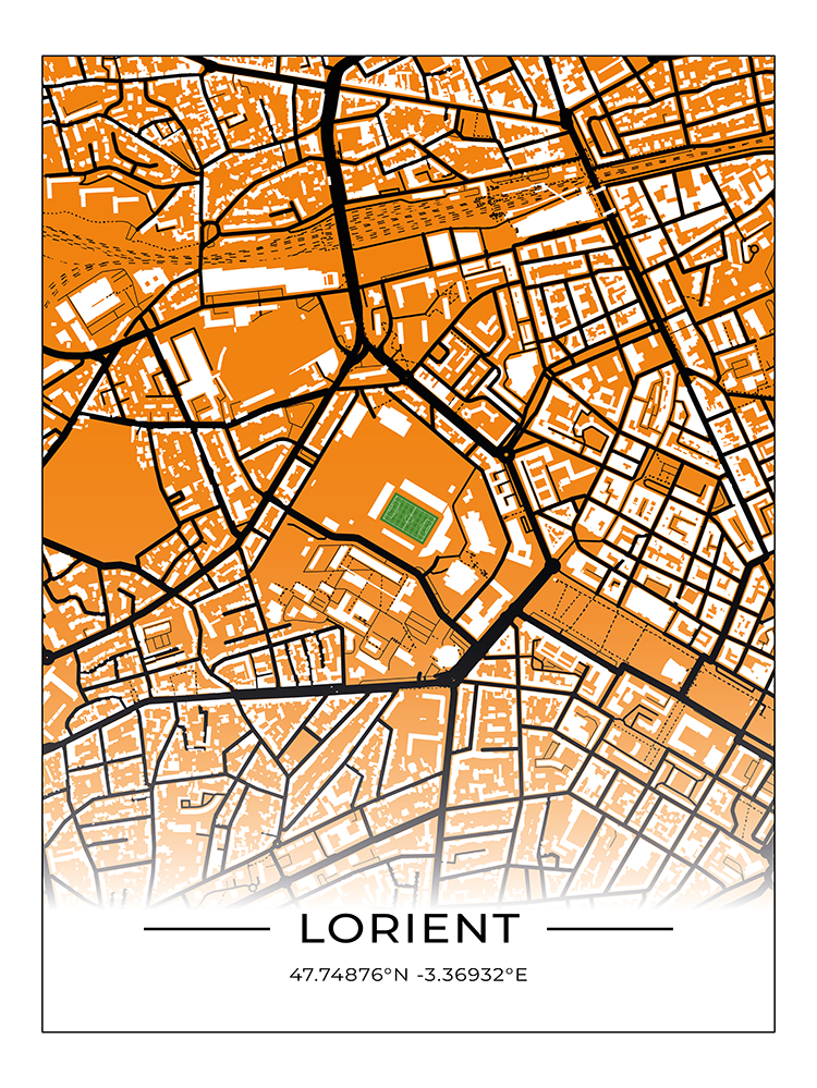 Stadion Poster Lorient