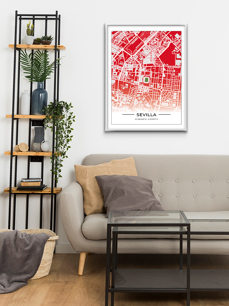Stadion Poster Sevilla - Estadio Ramón Sánchez Pizjuán
