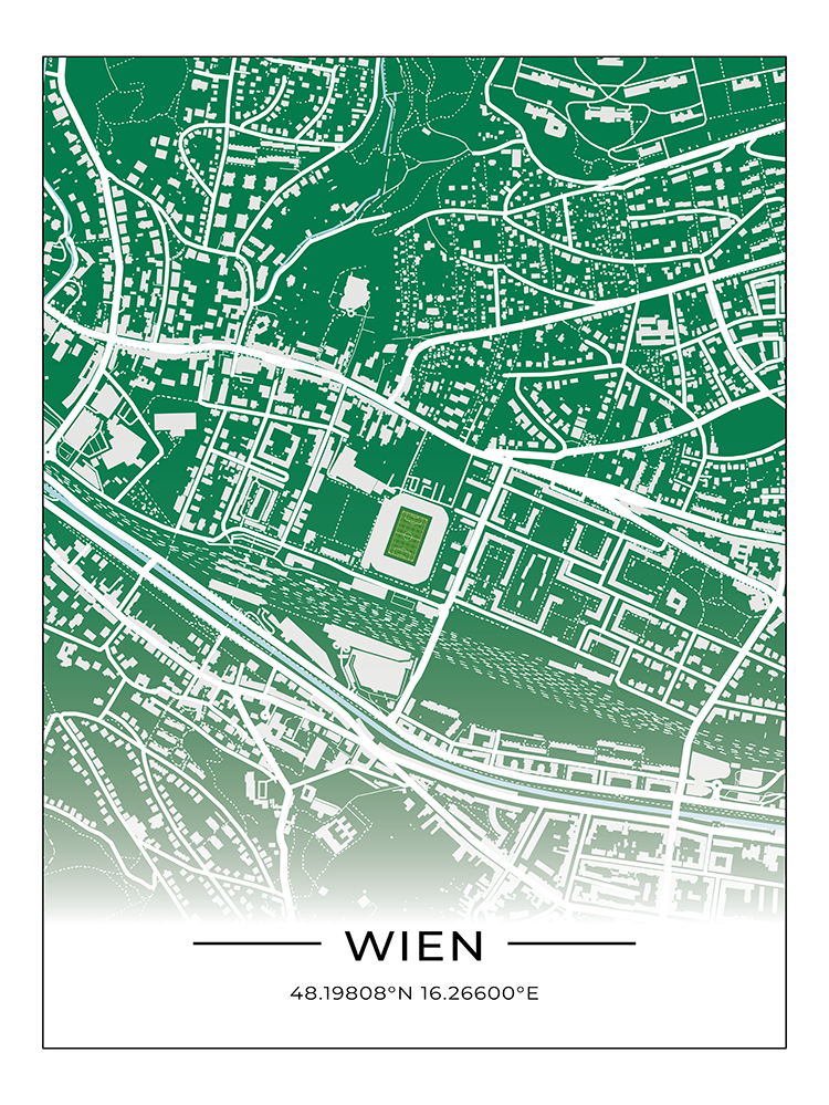 Stadion Poster Wien - Hütteldorf