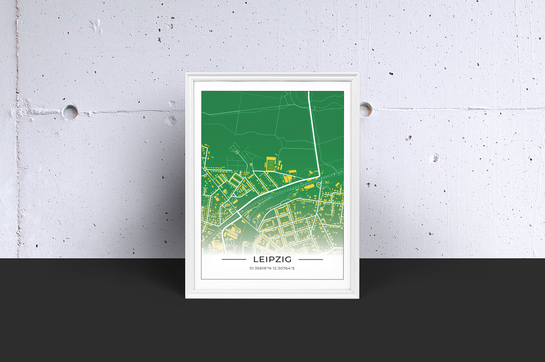 Stadion Poster Leipzig - Alfred-Kunze-Sportpark