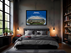 Stadion Poster Schalke Art Print