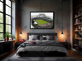 Stadion Poster Münster Art Print