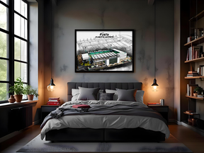 Stadion Poster Fürth Art Print