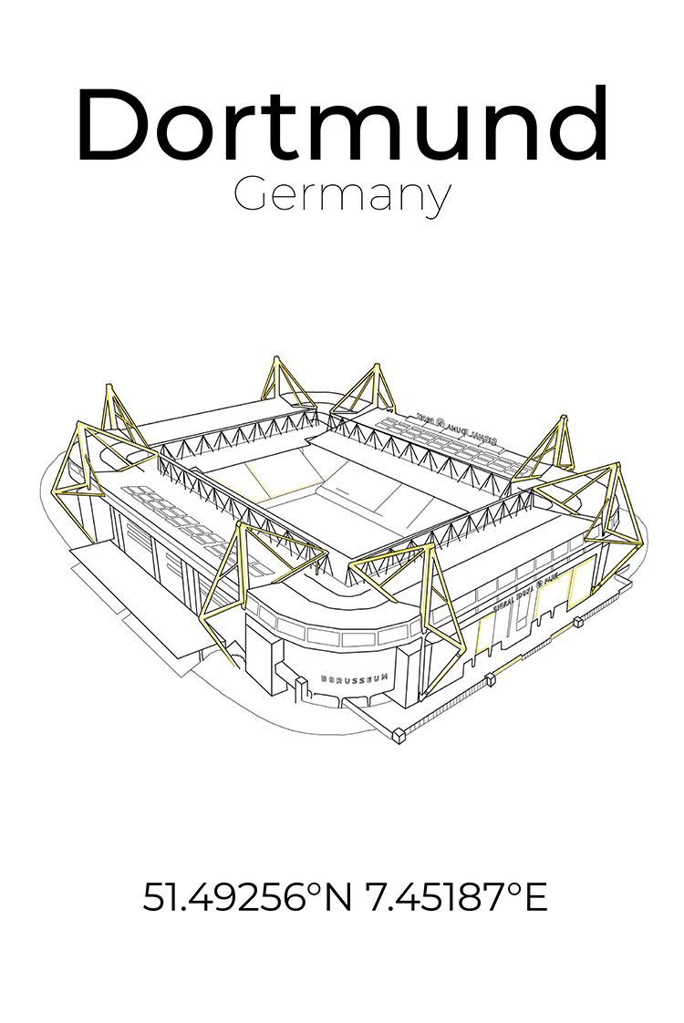 ausmalbilder bvb stadion