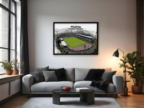 Stadion Poster Münster Art Print