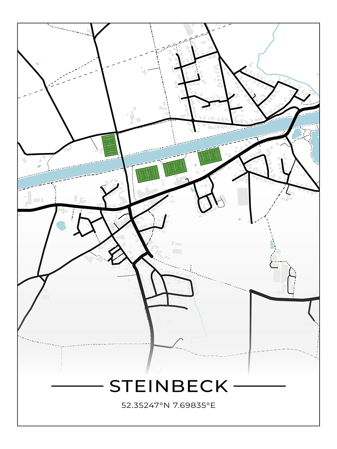 Stadion Map Steinbeck