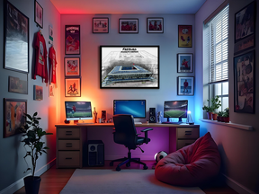 Stadion Poster Freiburg Art Print
