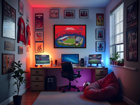 Stadion Poster Krefeld Art Print