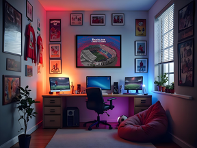 Stadion Poster Barcelona Art Print - Vor Umbau