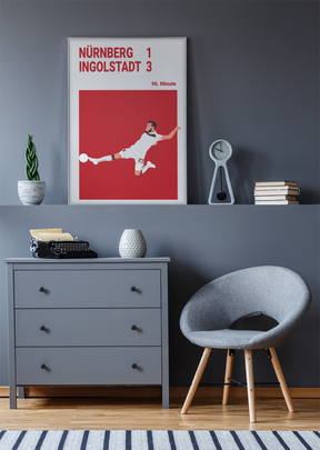 Iconics Poster Schleusener Nürnberg - Ingolstadt