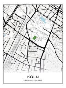Stadion Poster Köln - Südstadion