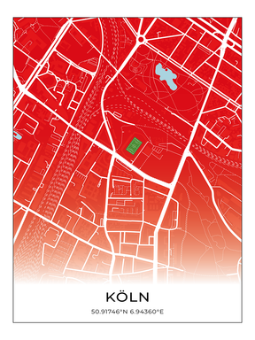 Stadion Poster Köln - Südstadion