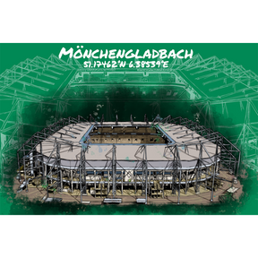 Stadion Poster Gladbach Art Print