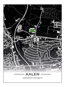 Stadion Poster Aalen