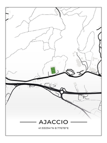 Stadion Poster Ajaccio
