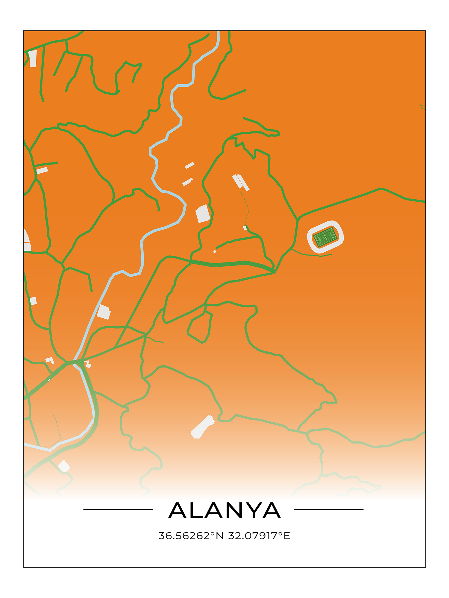 Stadion Poster Alanyaspor