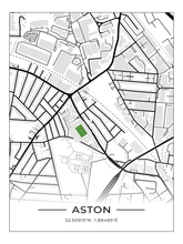 Stadion Poster Aston