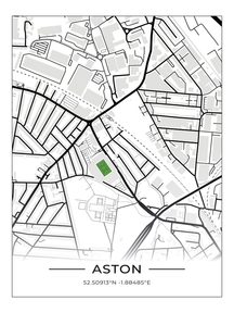 Stadion Poster Aston