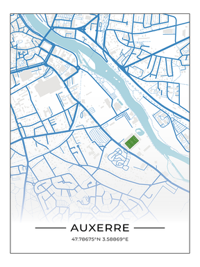 Stadion Poster Auxerre