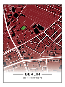Stadion Poster Berlin - Sportforum Hohenschönhausen