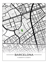 Stadion Poster Barcelona - Camp Nou