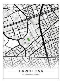Stadion Poster Barcelona - Camp Nou
