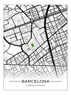 Stadion Poster Barcelona - Camp Nou