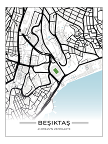 Stadion Poster Beşiktaş Istanbul
