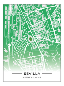 Stadion Poster Sevilla - Estadio Benito Villamarín