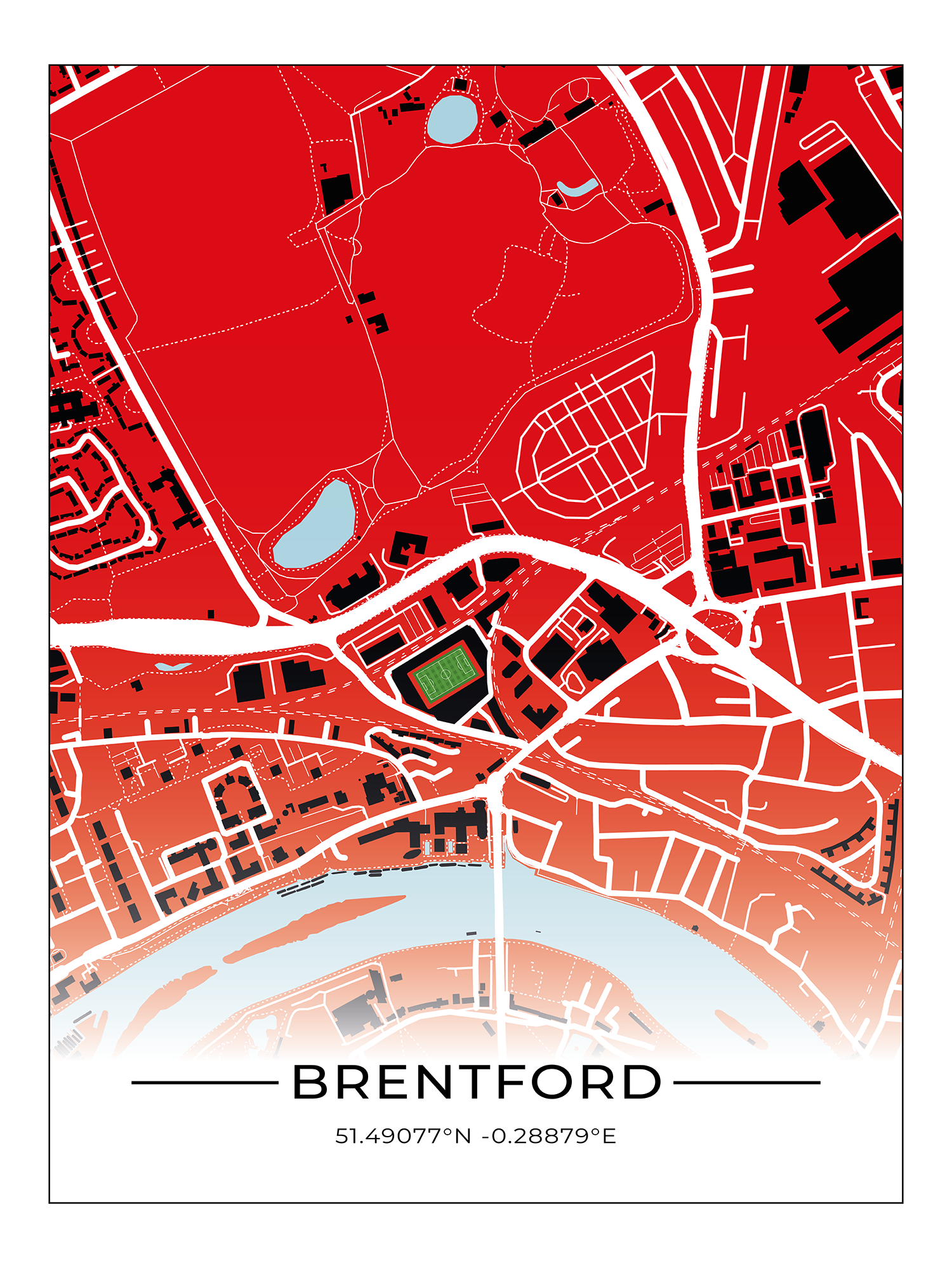 Stadion Poster Brentford