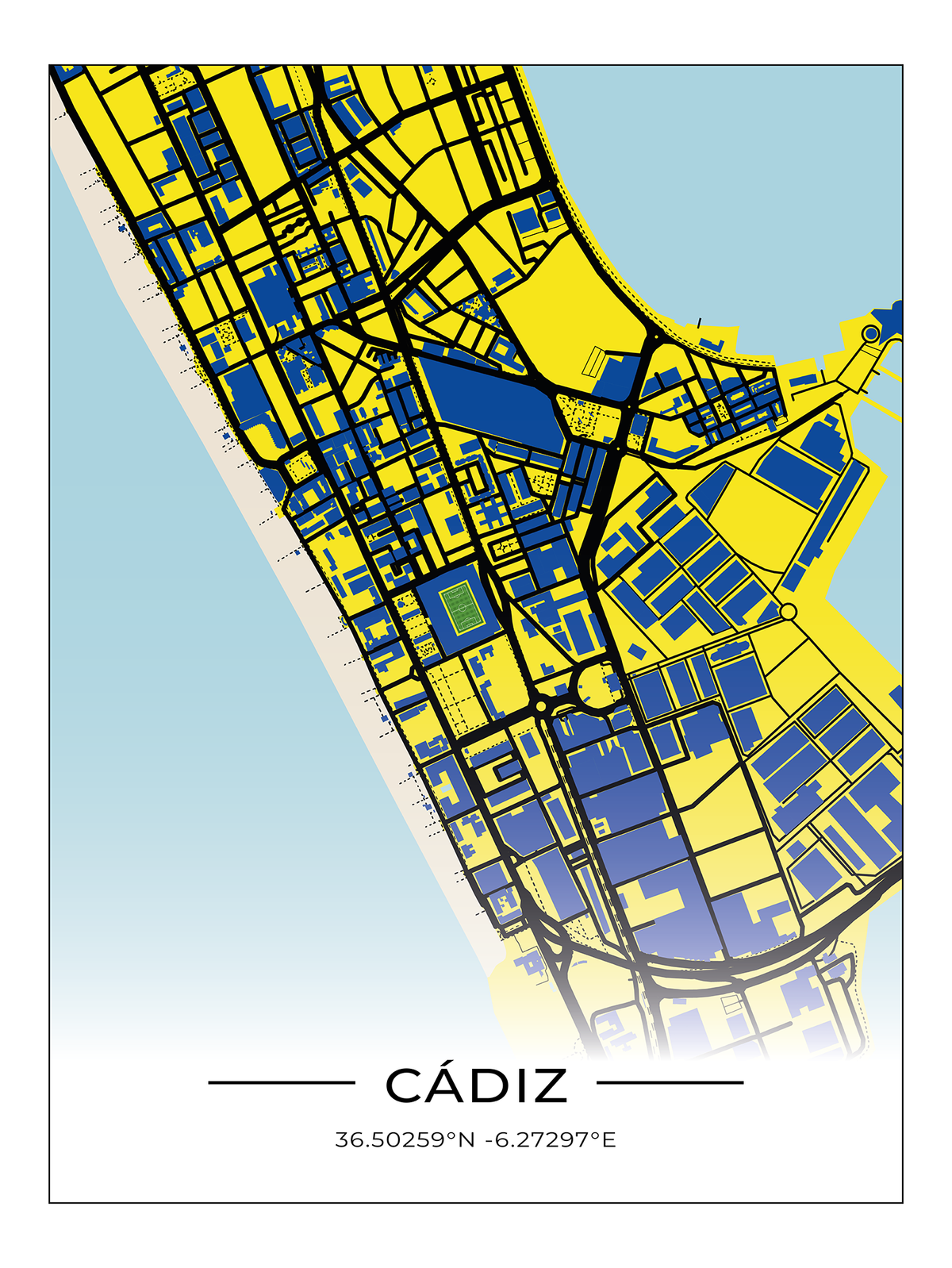 Stadion Poster Cádiz