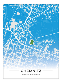 Stadion Poster Chemnitz