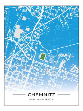Stadion Poster Chemnitz