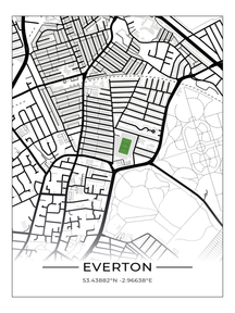 Stadion Poster Everton