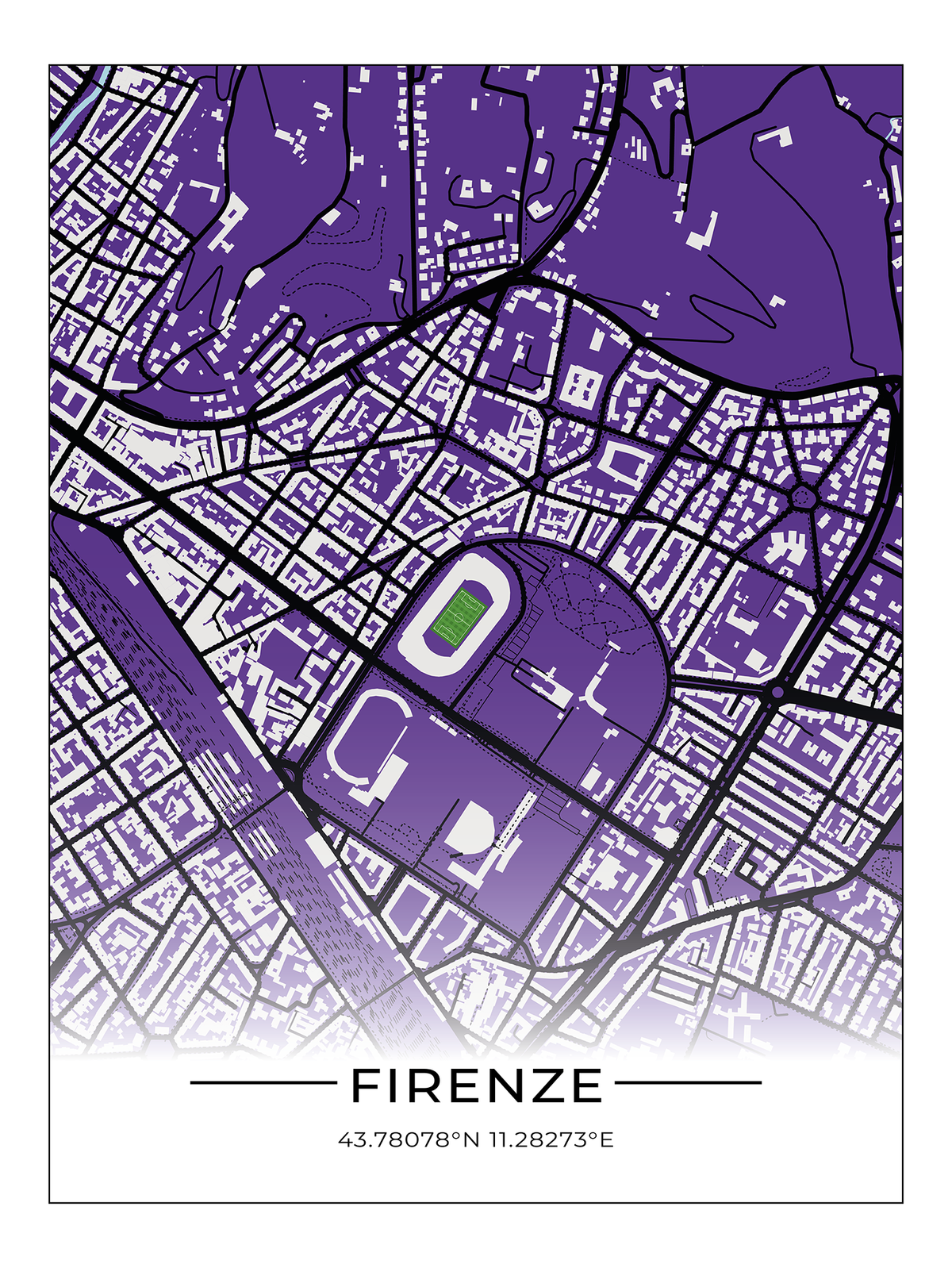 Stadion Poster Florenz