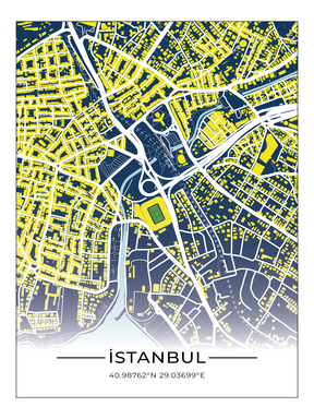 Stadion Poster Istanbul -  Ulker Fenerbahce Sukru Saracoglu Stadium