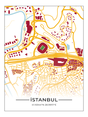 Stadion Poster Istanbul - Gala