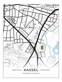 Stadion Poster Kassel