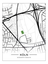 Stadion Poster Köln - Sportpark Höhenberg