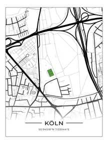 Stadion Poster Köln - Sportpark Höhenberg