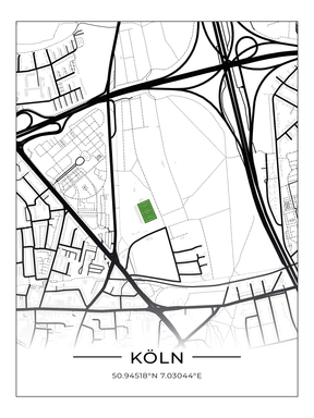 Stadion Poster Köln - Sportpark Höhenberg