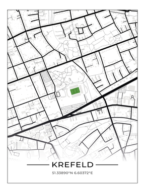 Stadion Poster Krefeld