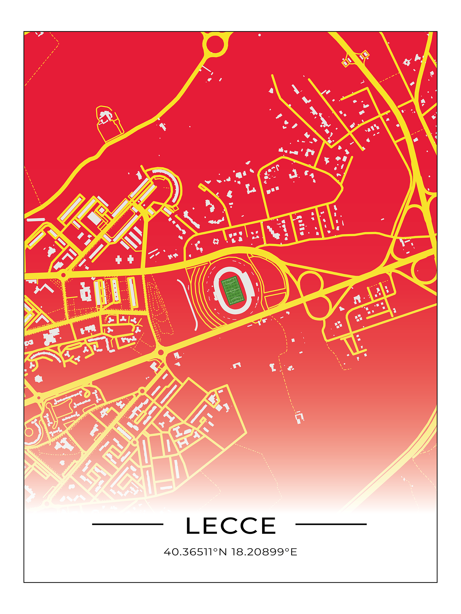 Stadion Poster Lecce