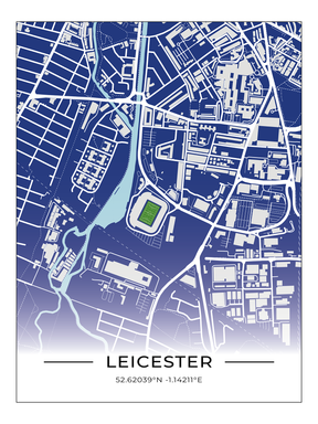 Stadion Poster Leicester