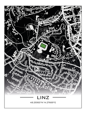 Stadion Poster Linz